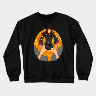 Flame Witch Crewneck Sweatshirt